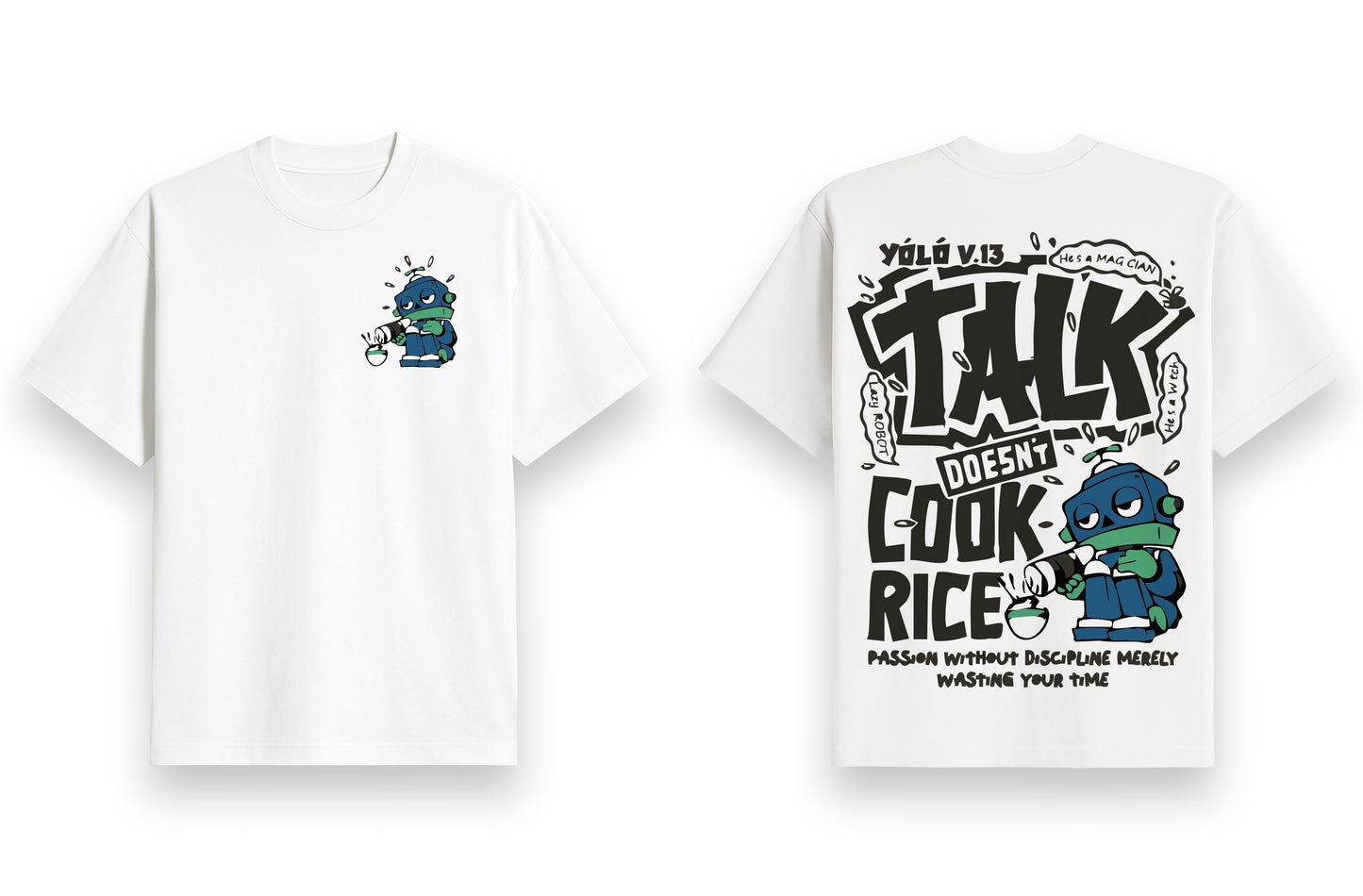 TALK DOESN'T COOK RICE