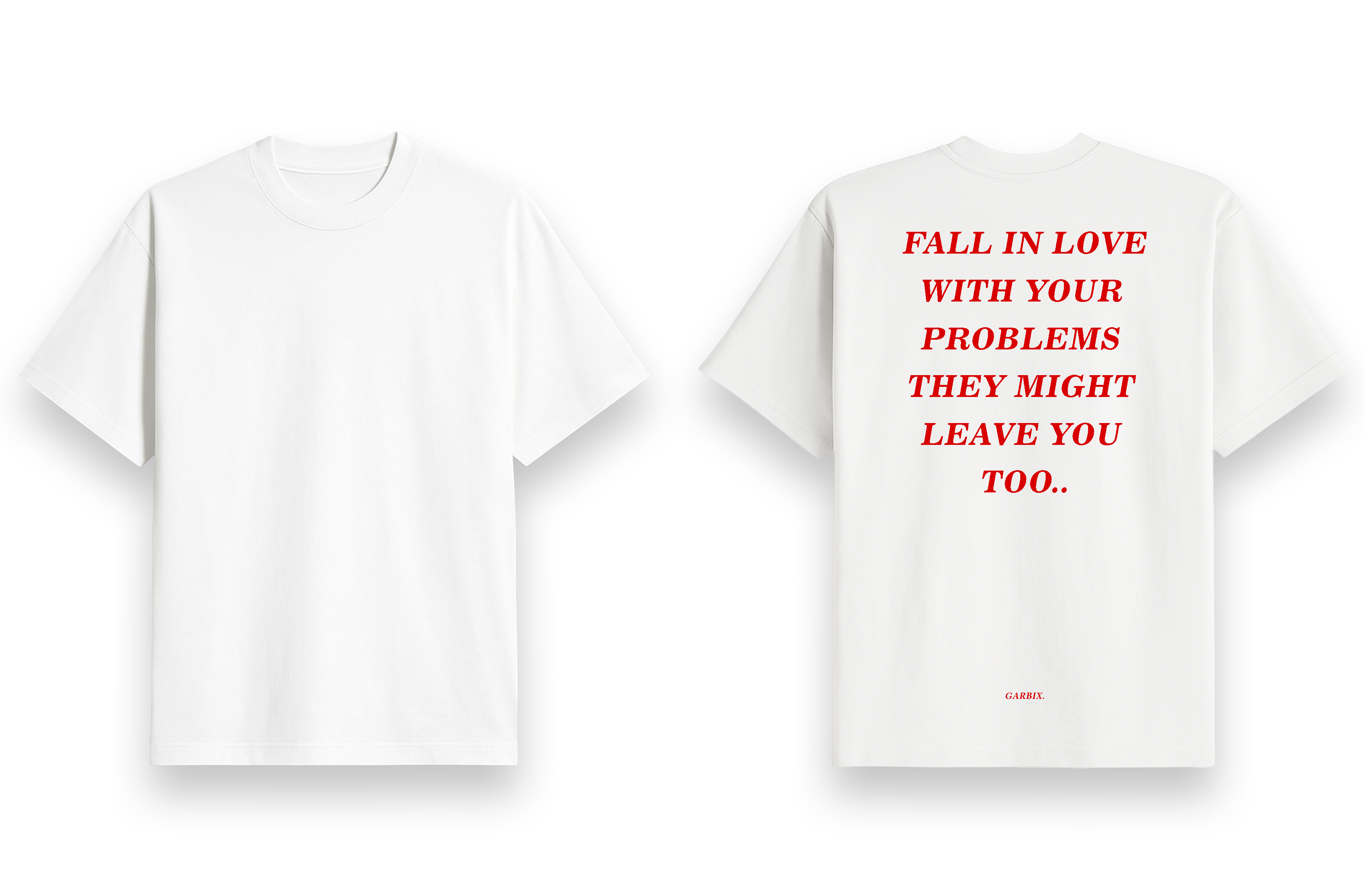 Fall in love- oversized t shirt