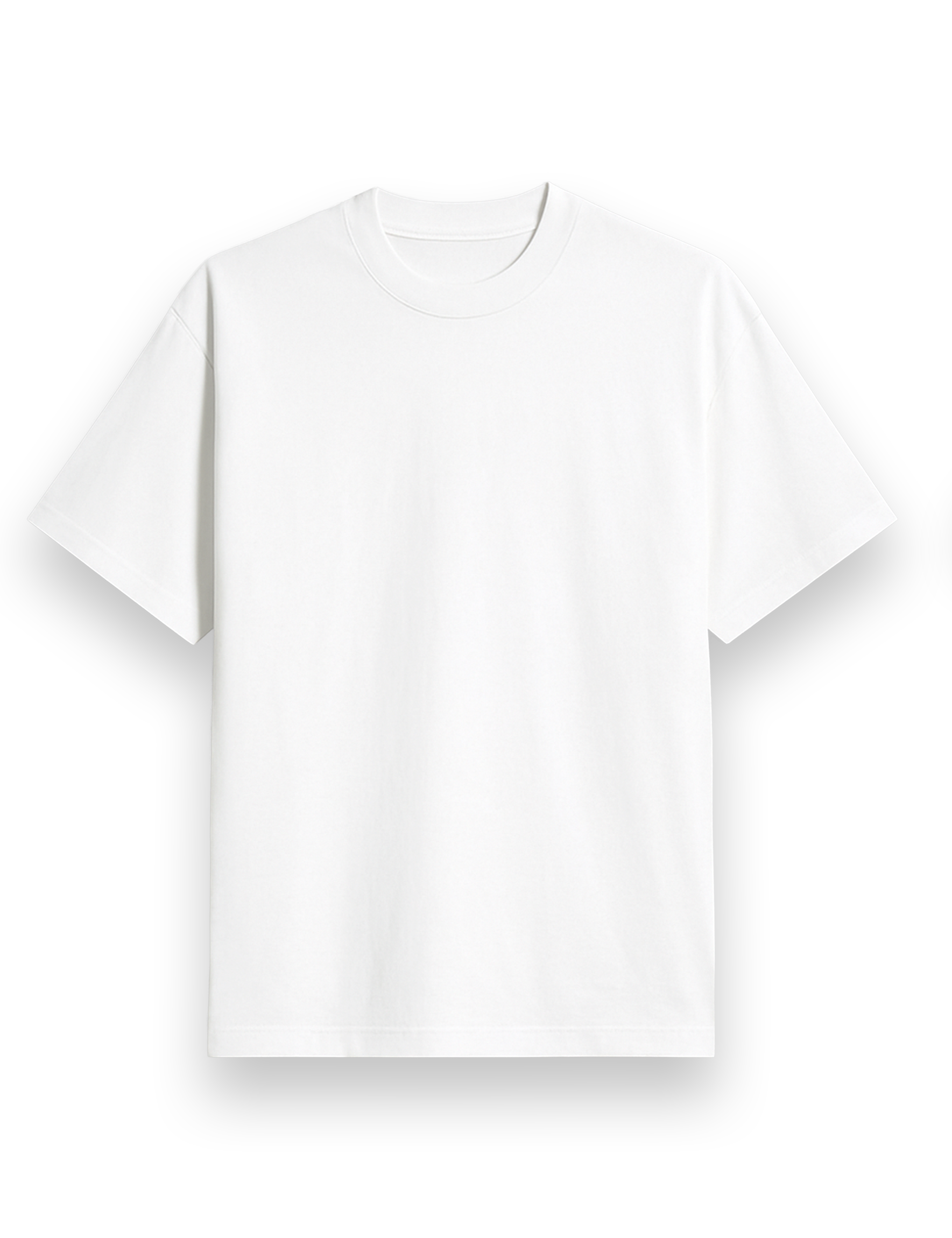 I Don't Make Mistake - Oversized t Shirt White