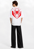 SPIDER GRID OVERSIZED T SHIRT