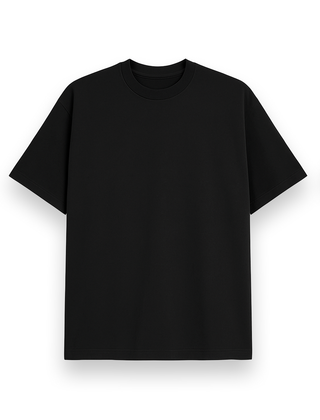 I told Chat gpt About You - Black Oversized T shirt
