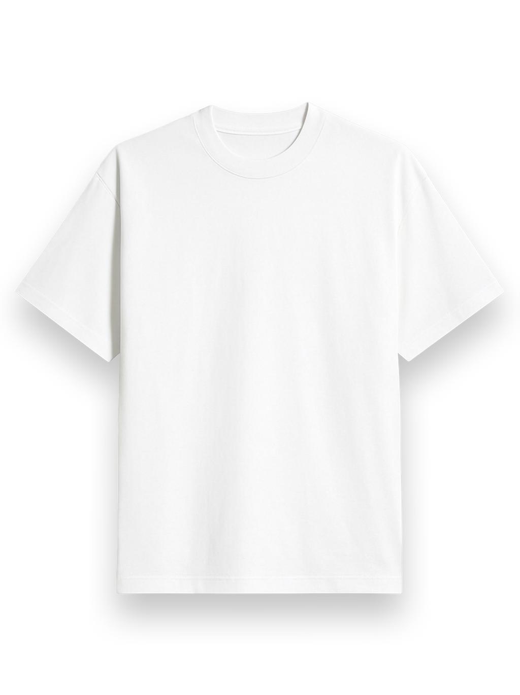 I Flirt As A Joke - Oversized T shirt White