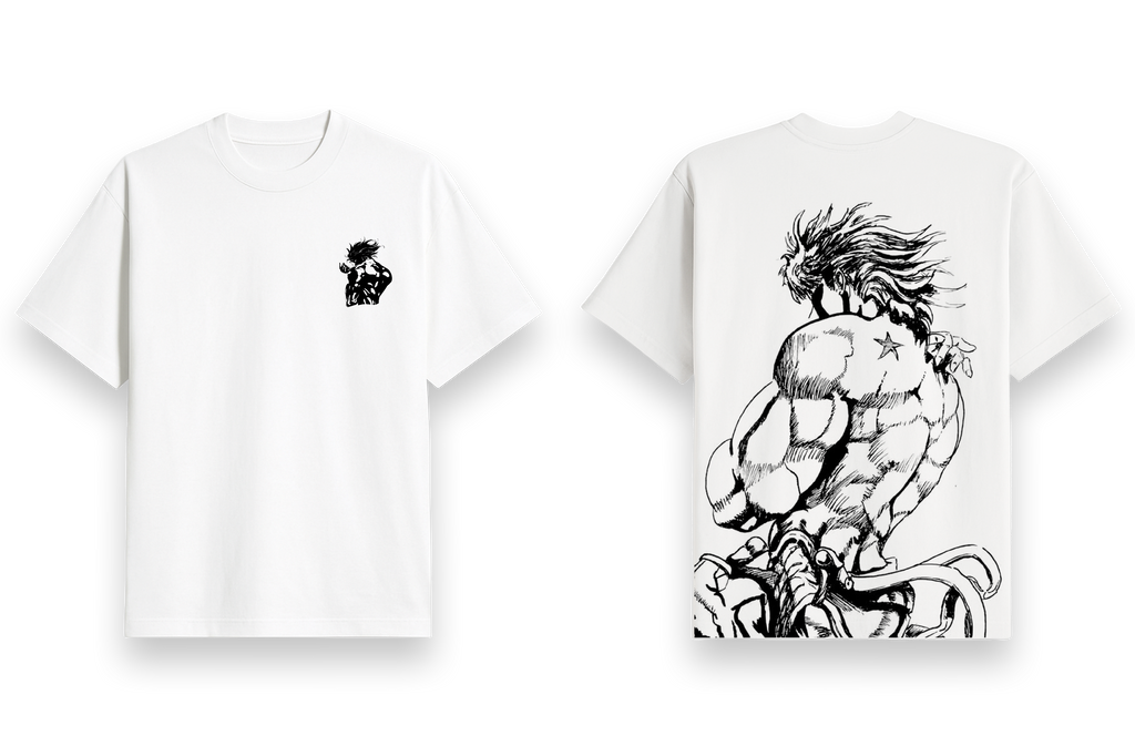 JOJO'S B A - OVERSIZED TEE WHITE