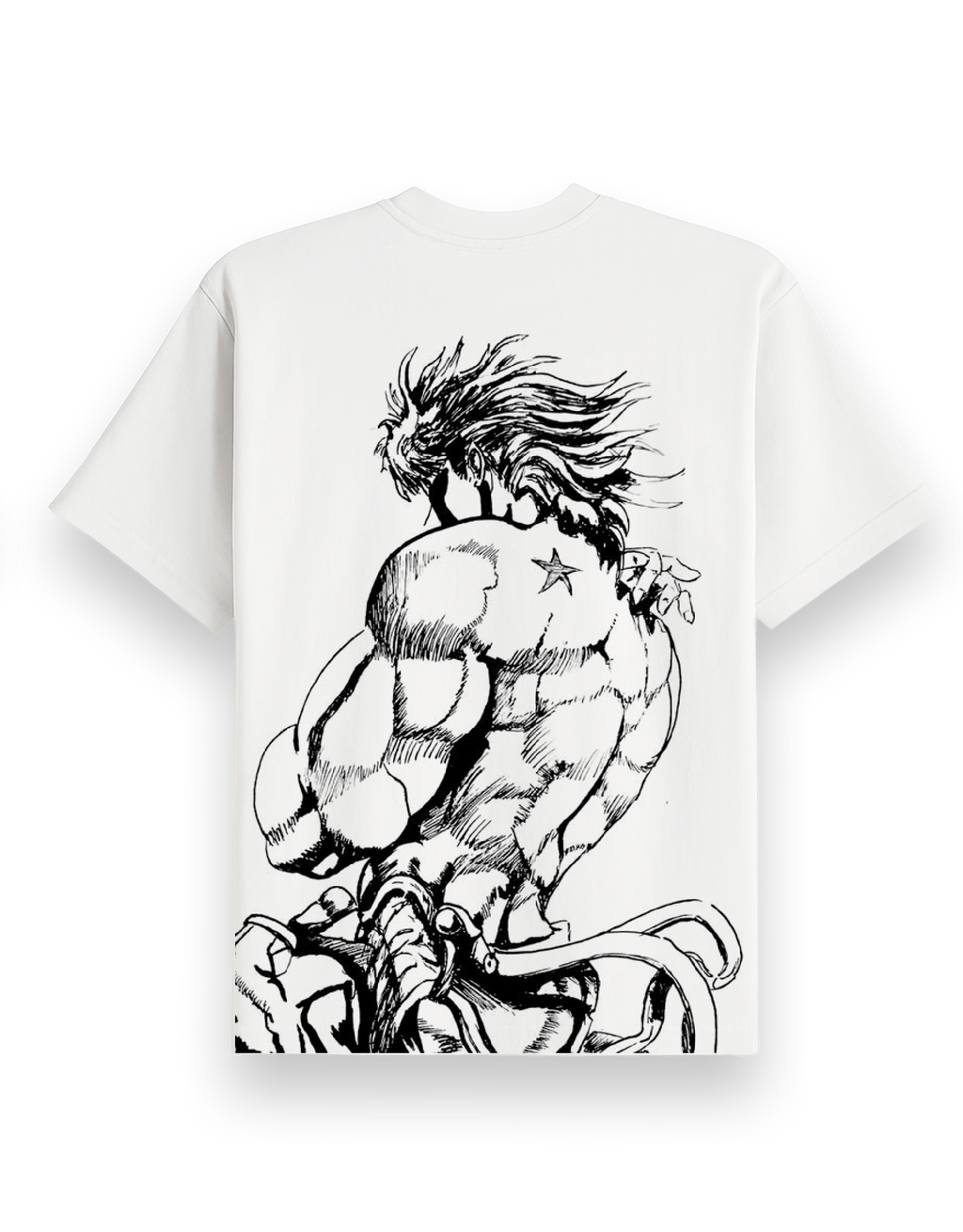 JOJO'S B A - OVERSIZED TEE WHITE