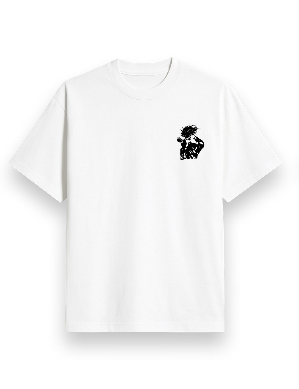 JOJO'S B A - OVERSIZED TEE WHITE